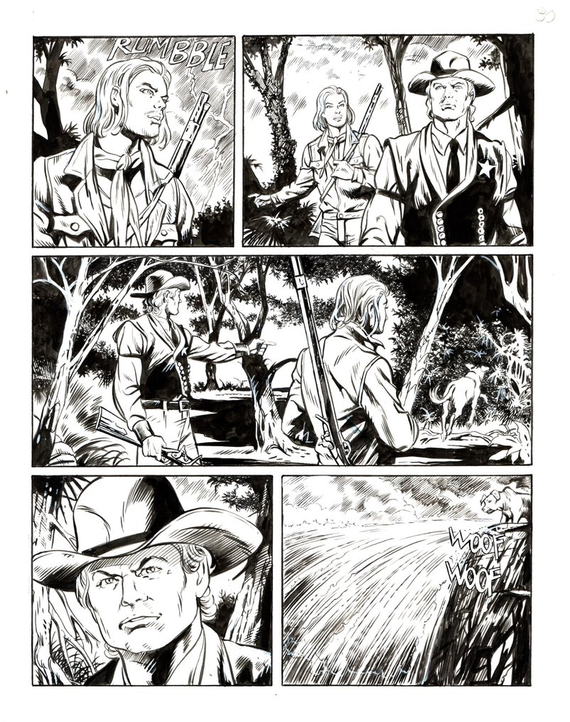 Laurenti, Mauro - 4 Original page - Zagor Color #3.2