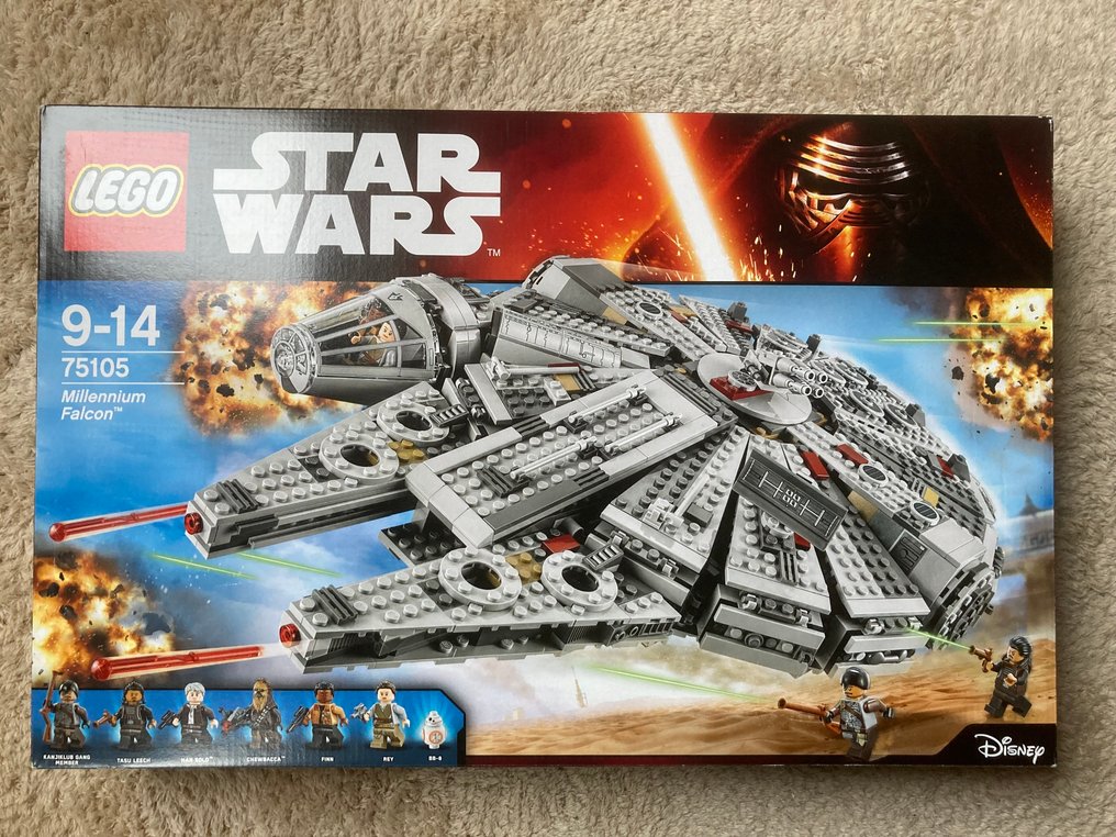 Lego Sæt - 75105 - Star Wars - Millennium Falcon #1.0
