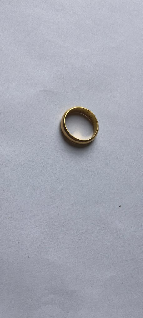 Esküvői gyűrű - 18 kt. Sárga arany #1.0