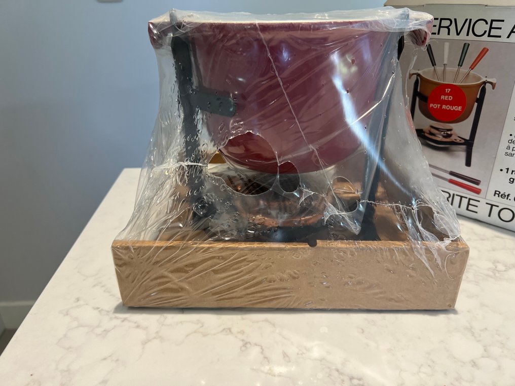 Le Creuset - Enzo Mari - 長柄平底煎鍋 -  Ref. 6000 - 鐵, 瑪瑙 - La Mama Bordeaux火锅套装 #1.0