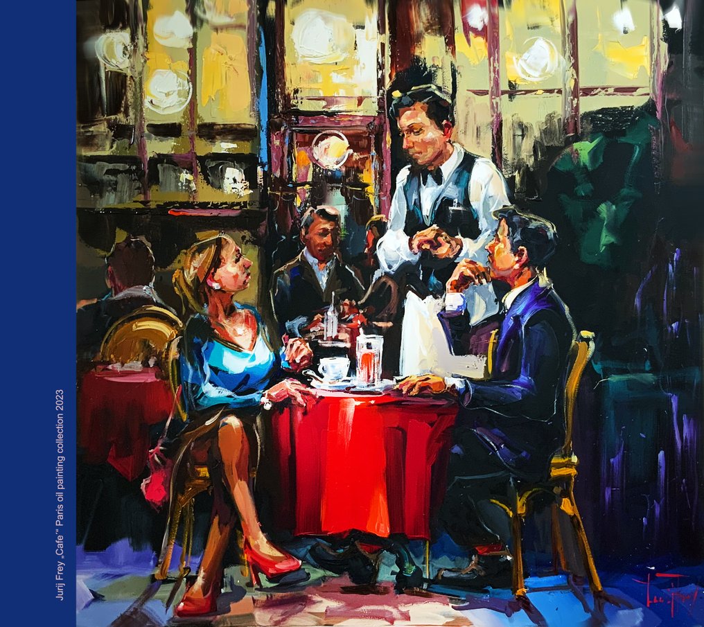 Jurij Frey - Café, Paris (Collection 2023) #1.0