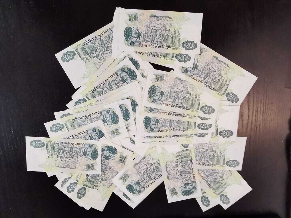 Portugal. - 50 x 20 Escudos - 1971 - Pick 173 (No reserve price) #1.0