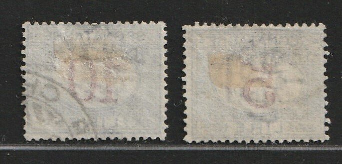意屬厄利垂亞 1903 - Segnatasse - Sassone  S10/S11 #1.0