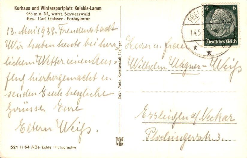 德国 - 明信片 (136) - 1900-1960 #3.2