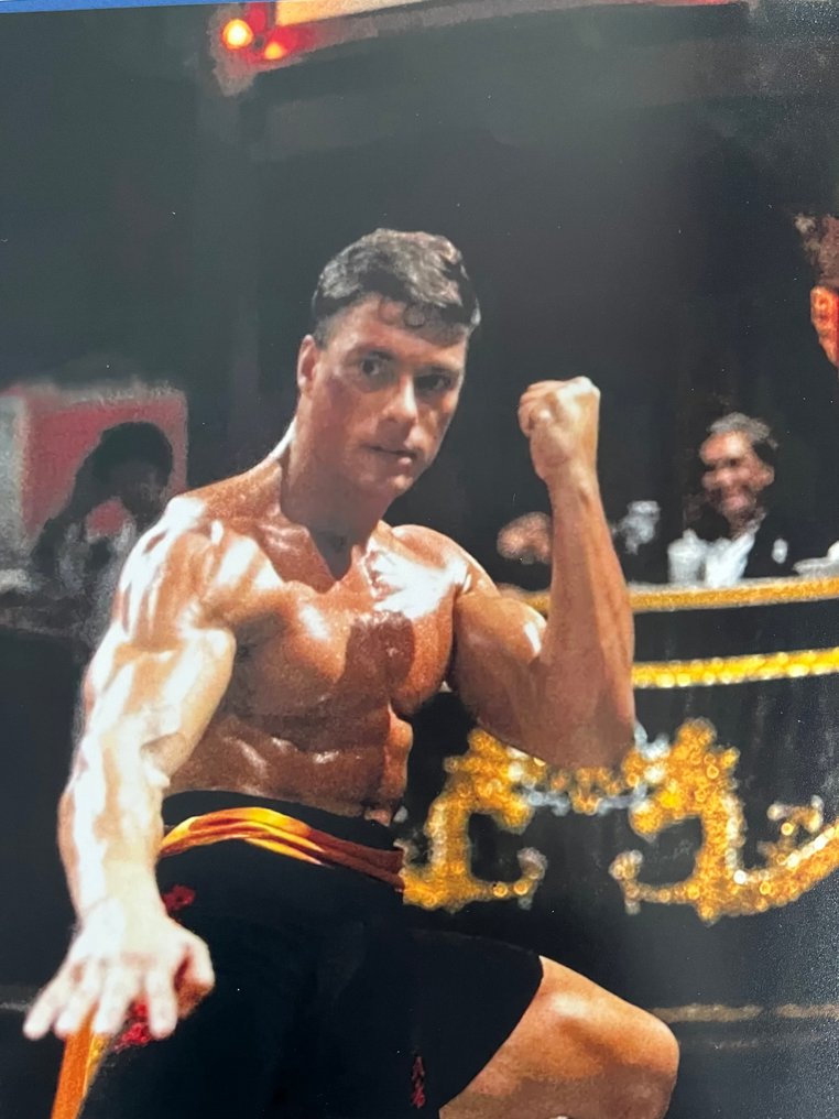 Bloodsport - Jean Claude Van Damme - Signed in Person - with Authentic Signings Certificate - Autograph, photo - No Reserve! #1.0