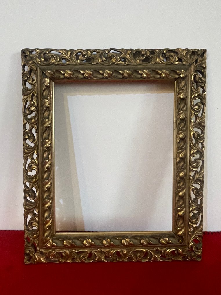 群架  - In legno veneziana scolpita e dorata a traforo #1.0