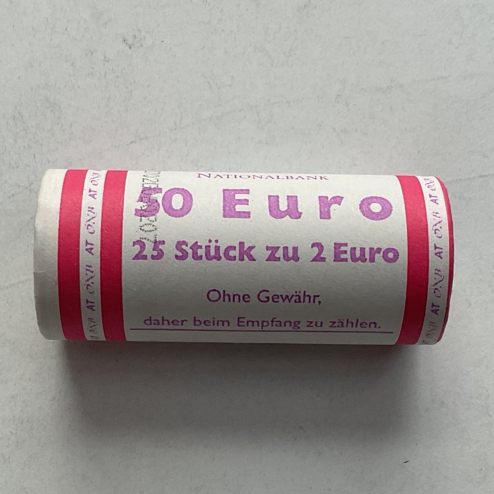 Oostenrijk. 2 Euro 2007 "Verdrag van Rome" (25 stuks) in zichtrol  (Zonder minimumprijs) #3.2