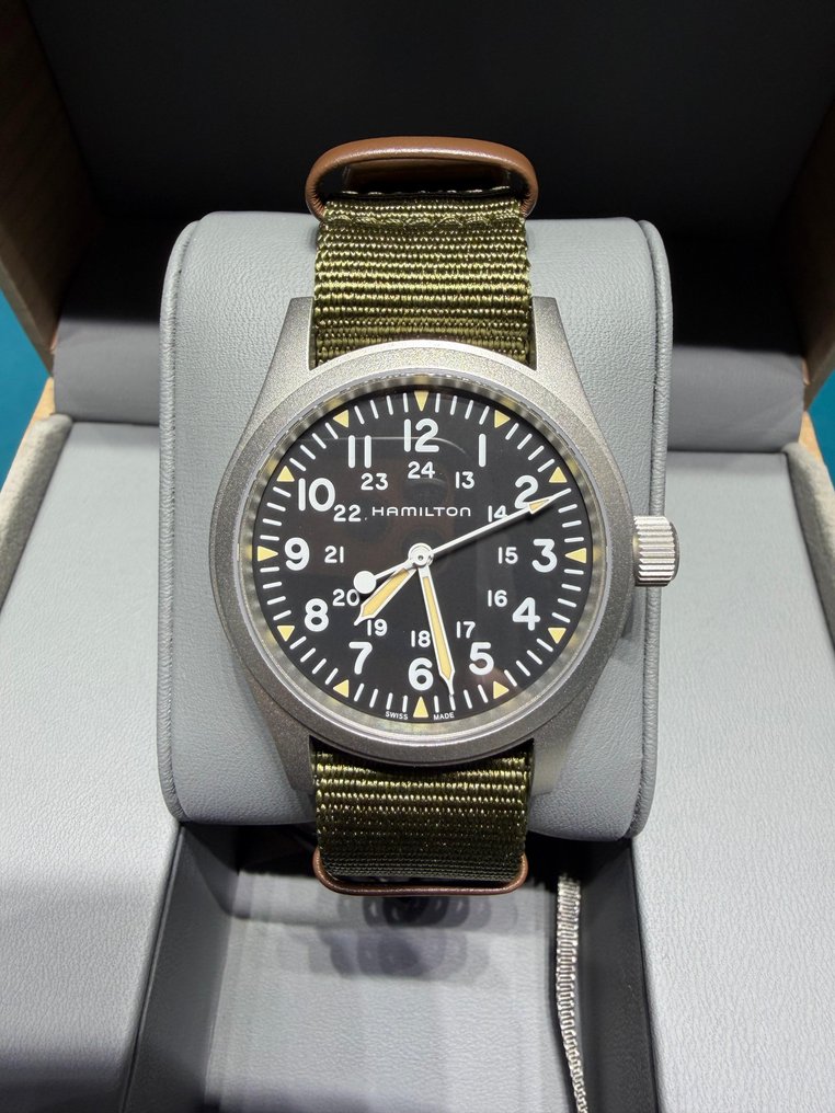 Hamilton - Khaki Field Mechanical 38mm - No reserve price - H69439931 - Unisex - 2025 #2.1