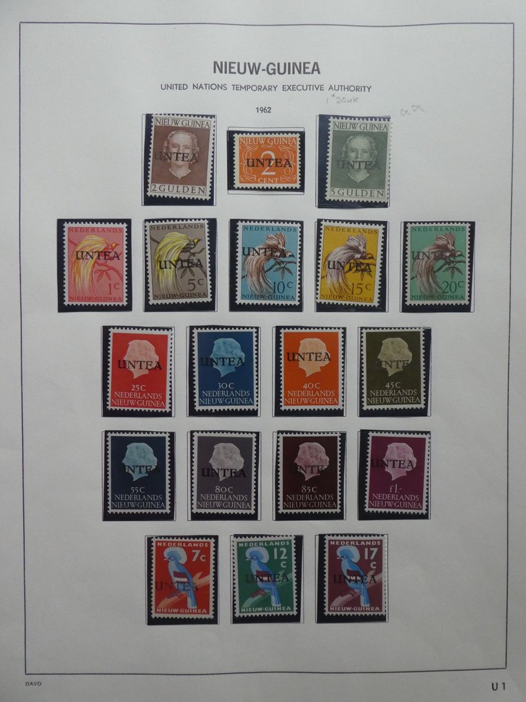 Netherlands, New Guinea, Dutch Antilles, Indonesia & Suriname  - Stamps, envelopes, and FDCs. #1.0