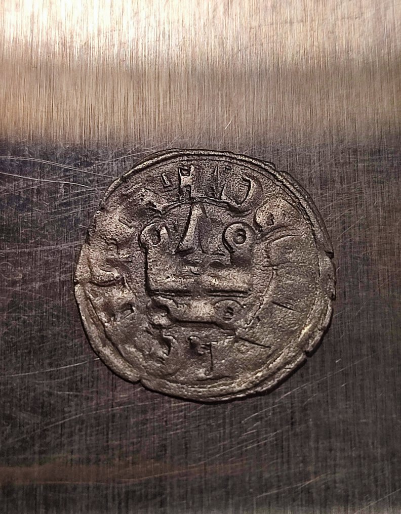 Crusader states, Principality of Achaea. Florent of Hainaut (1289-1297). Denier Tournois Very Scarce variety (χωρίς τιμή ασφαλείας) #3.2