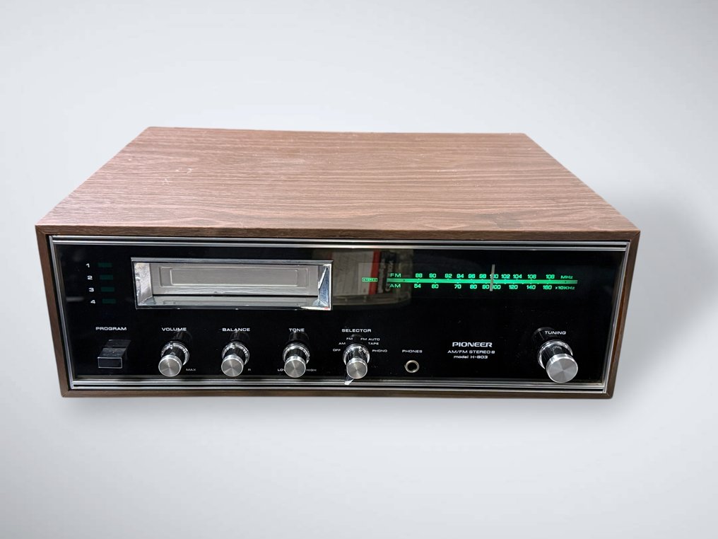 Pioneer - Στερεοενισχυτής 8-καναλο H-802 Στερεοφωνικός δέκτης στερεάς κατάστασης #1.0