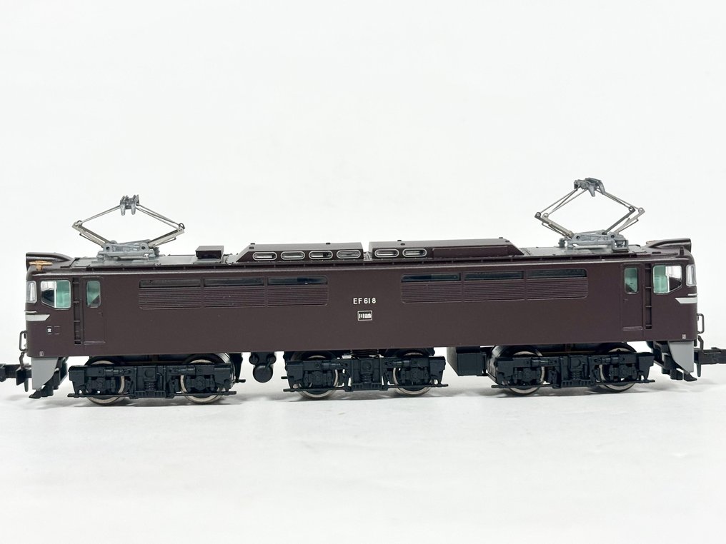 MICROACE N - A3603 - Model train (1) - EF61-8 – Improved Version (Brown) (Powered) - JNR #1.0