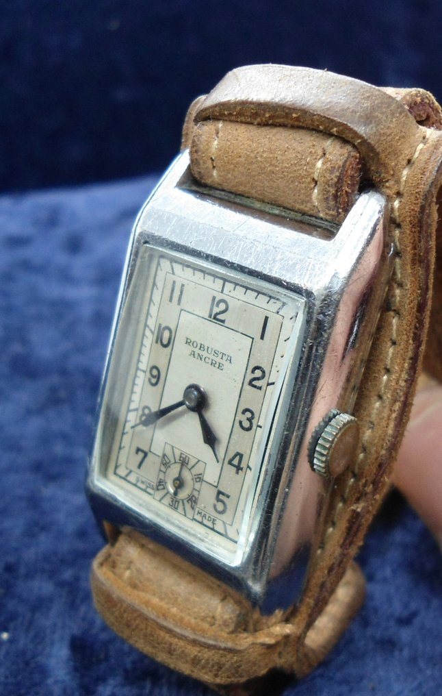 Robusta by LANCO - Tank watch 30s - Sem preço de reserva - Homem - 1900-1949 #2.1