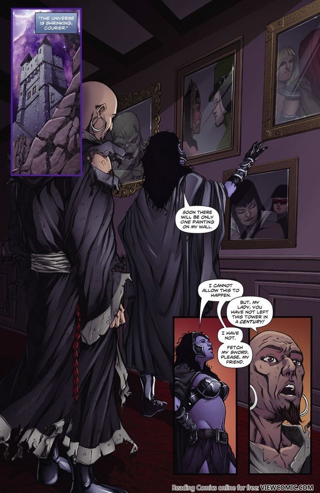 Sergio Dávila (Pencil) Original page - Swords of Sorrow - Swords of Sorrow #4, Page 1 #1.0