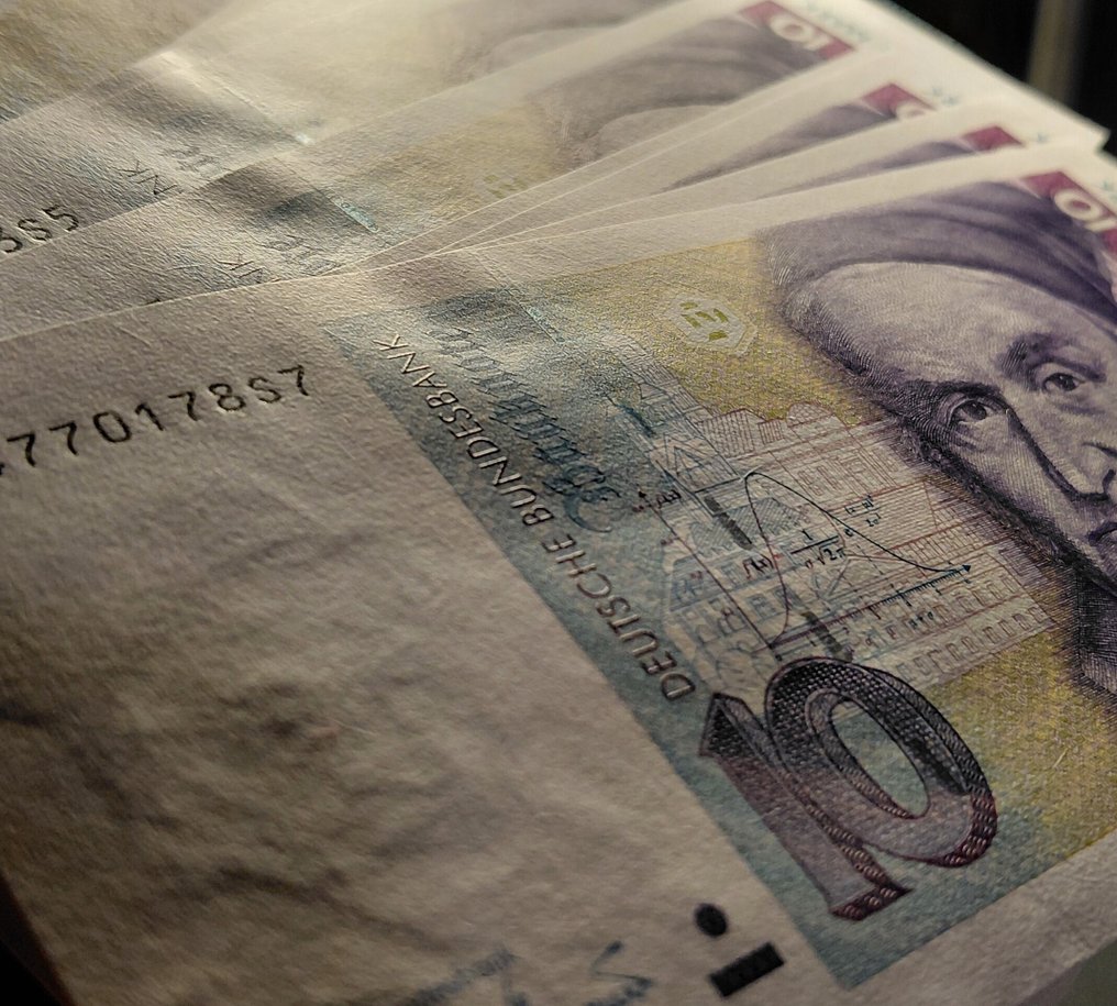 Γερμανία. - 10 x 10 Mark - 1993 - Consecutive - Pick 38c  (χωρίς τιμή ασφαλείας) #2.1