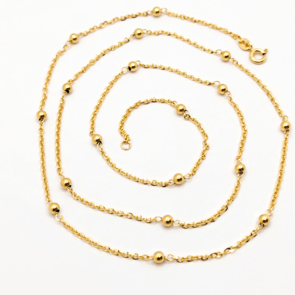 项链 - 18K包金 黄金 #2.1