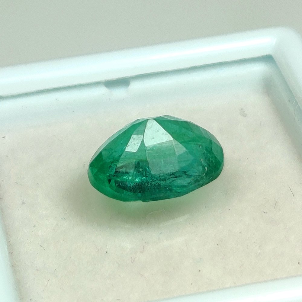 Grøn Smaragd - 2.14 ct - International Gemological Institute (IGI) - Zambia Mines! #4.3