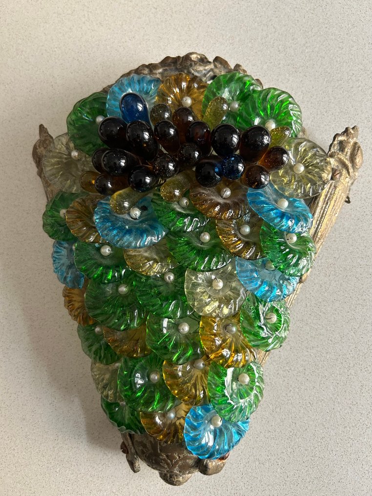 Kinkiet ścienny (4) - Szkło, Metal #1.0