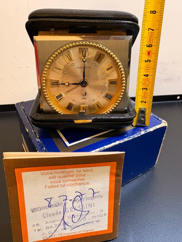 Ρολόι ταξιδιού - JAZ - Μέταλλο, Ορείχαλκος - 1970-1980 #3.2