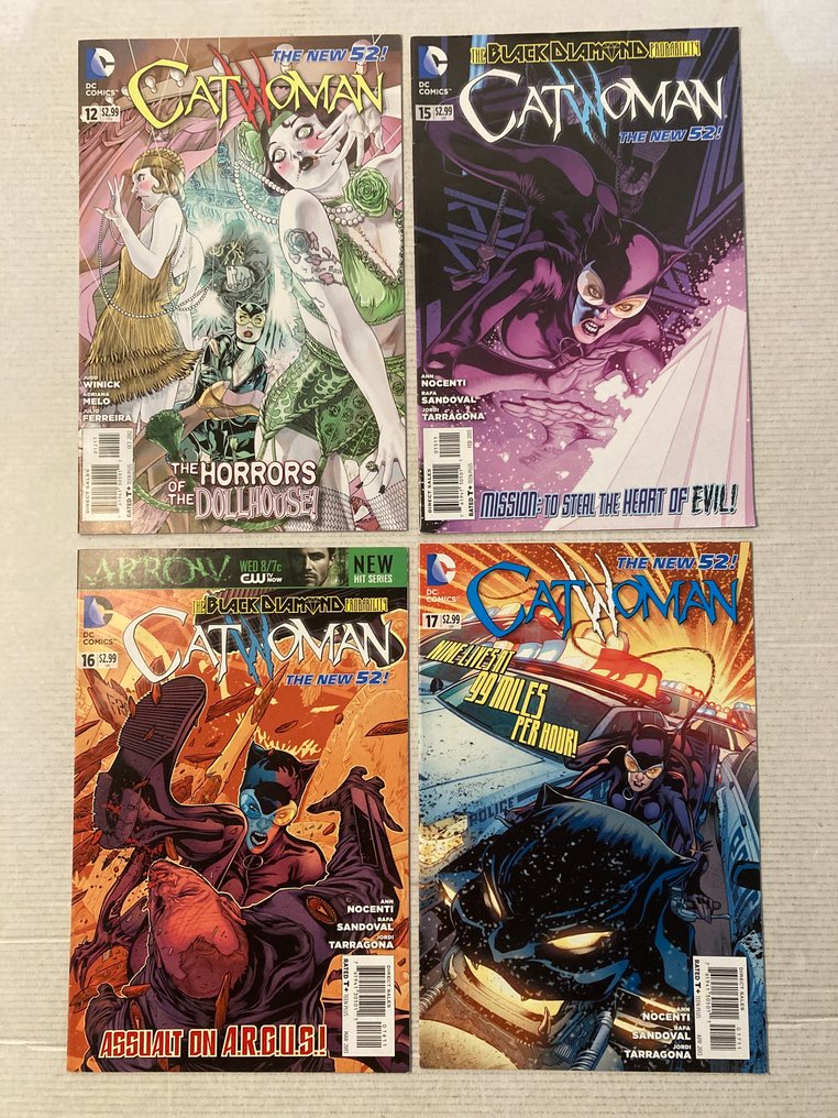 Catwoman (2011 Series) 17 comics in range  # 0 to 44 + Annual + (2018) 6 comics in range # 4 to 15 - No Reserve Price! - 23 Comic collection - First edition - 2011/2019 #3.2