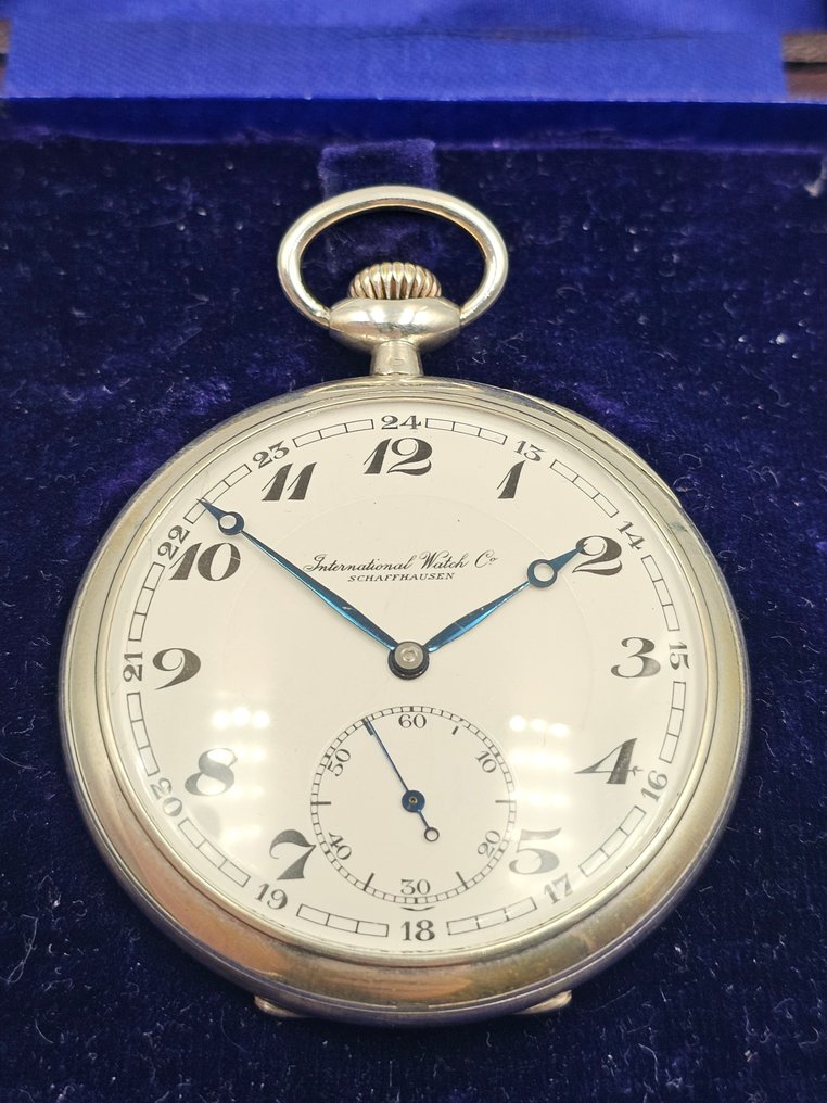 IWC - Silver pocket watch cal 65T - 1900-1949 #3.2