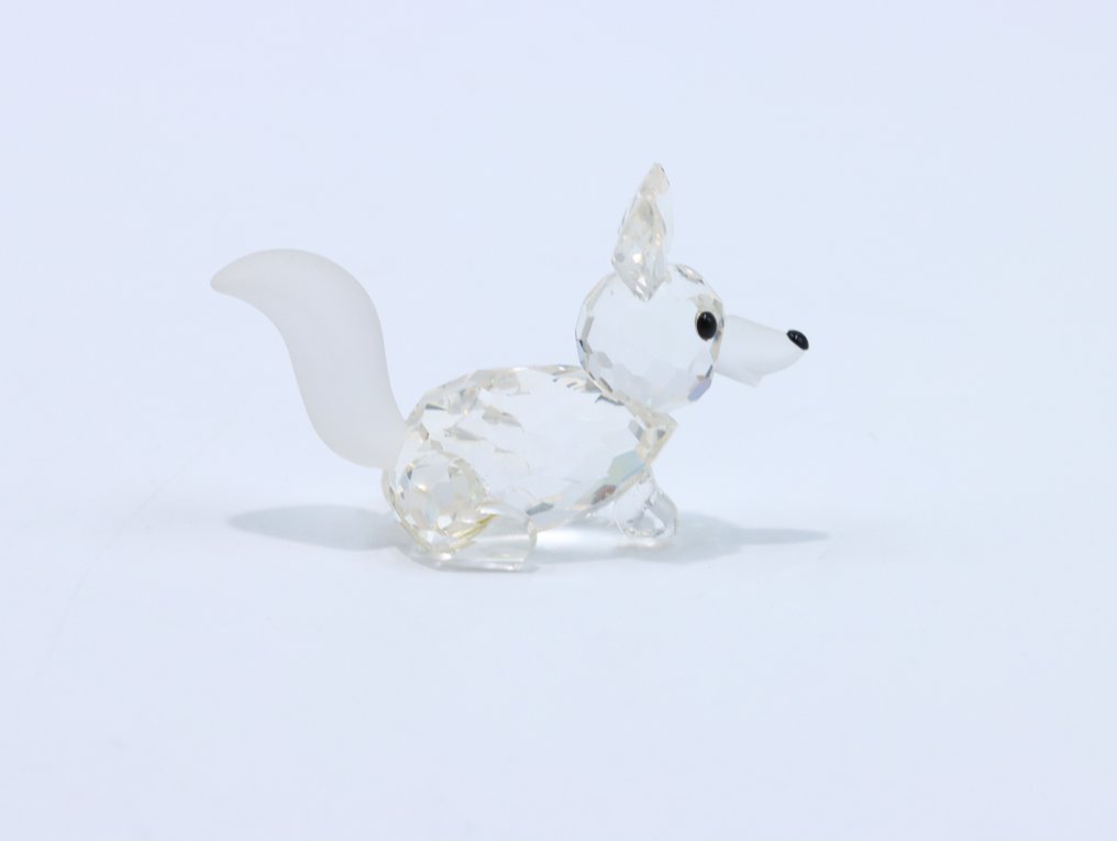Figure - Swarovski - Liggende Vos klein (Boxed + certificate) - Crystal #2.1