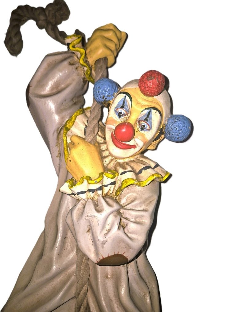 Escultura, Jun Asilo clown - 50 cm - plástico #1.0