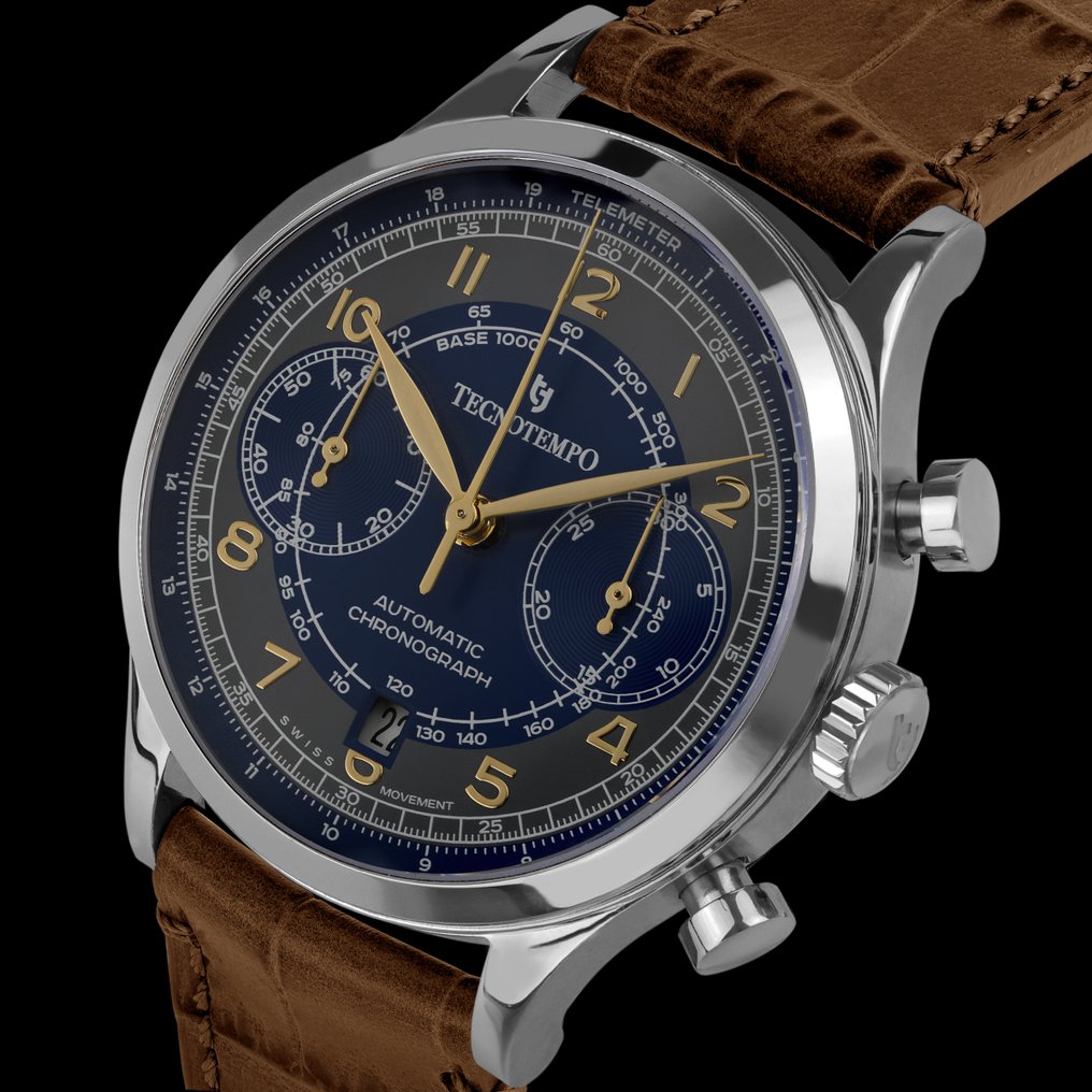 Tecnotempo - Automatic Chronograph - "TelemetriX" - Swiss Movt - Limited Edition - No reserve price - TT.TL.GGBL - Men - 2020+  #2.1
