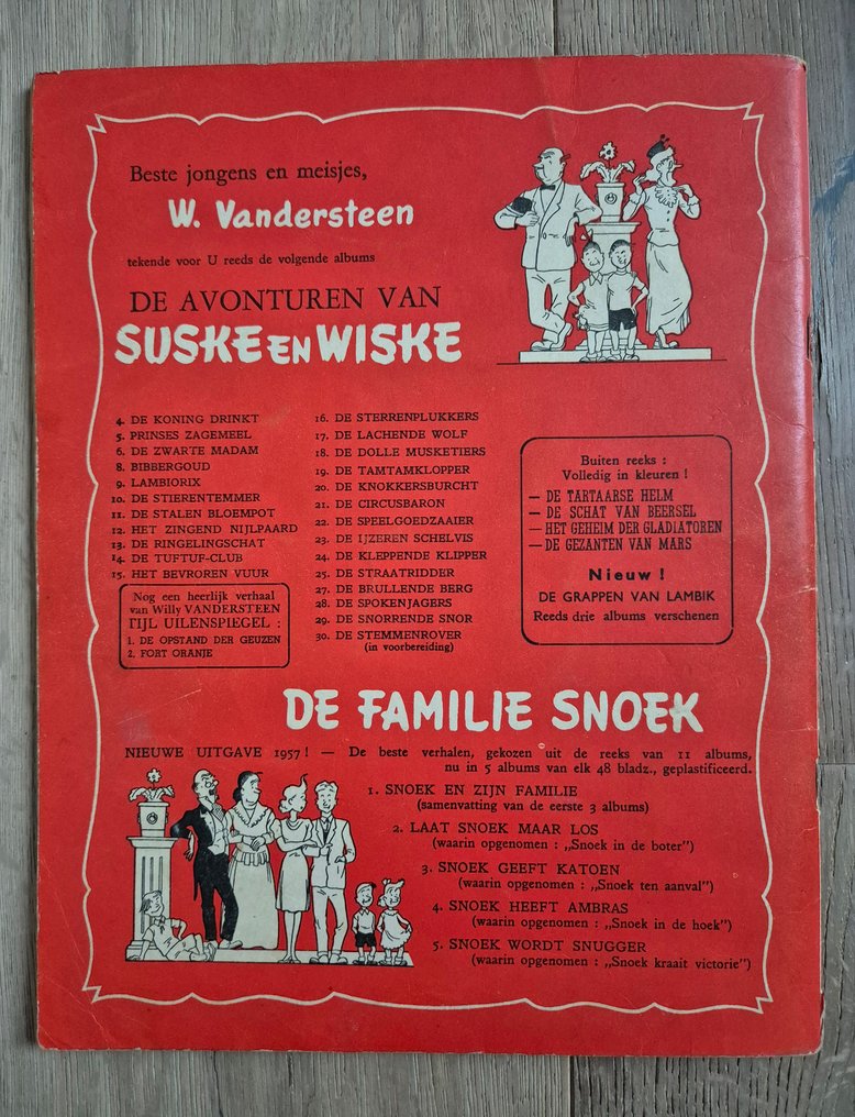 Suske en Wiske RV-6 & 19b - De zwarte madam / De Tamtamklopper - 2 Album - Reprint - 1954/1957 #3.2