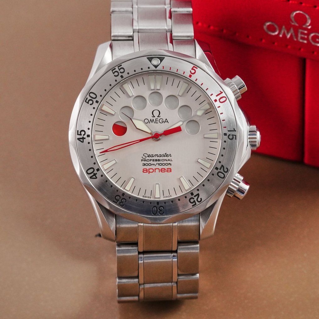 Omega - Seamaster Apnea Chronograph Jaques Mayol Edition - 2595.30 - Hombre - 2000 - 2010  #1.0