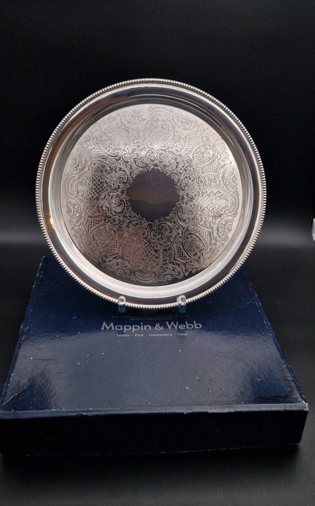 Mappin & Webb - Taca - Posrebrzany - Z oryginalnym pudełkiem #2.1