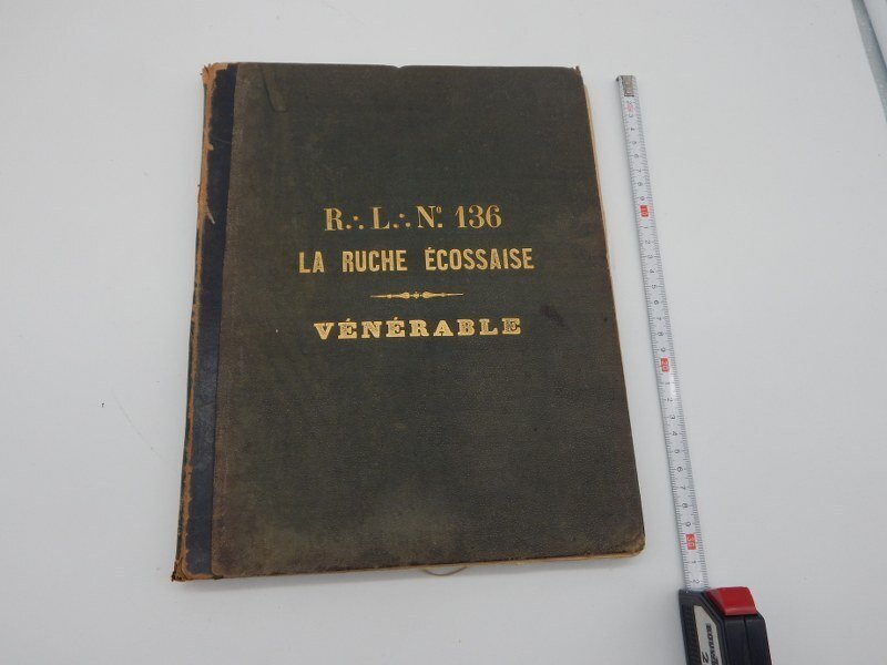 onbekend - franc maconnerie masonic Maconnerie Ecossaise manuscrit rituel Rit ancien accepte des trois premier - 1840 #1.0