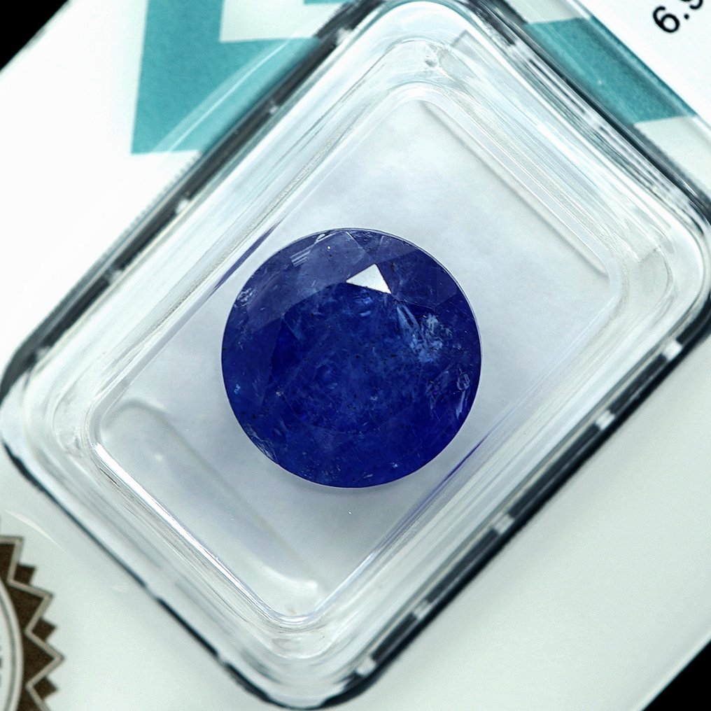 没有保留价 - 1 pcs  蓝色, 紫罗兰色 坦桑石  - 6.97 ct - 国际宝石研究院（IGI） #4.3
