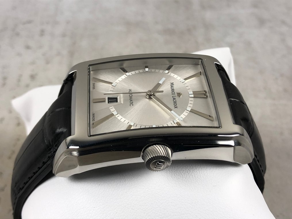 Maurice Lacroix - Pontos Rectangulaire Date XL Automatic - PT6257.SS001.130 - Men - 2010-2020 #3.2