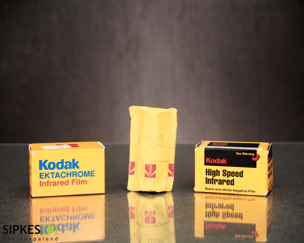 Kodak Ektachrome Infrared / Kodak EPT-120 / Kodak High Speed Infrared (Zeer zeldzaam) - Película no utilizada #1.0