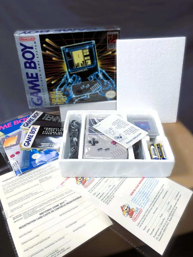 Nintendo - Gameboy Classic - DMG-01 (Complete Box) - Handheld game console - In original box #3.2