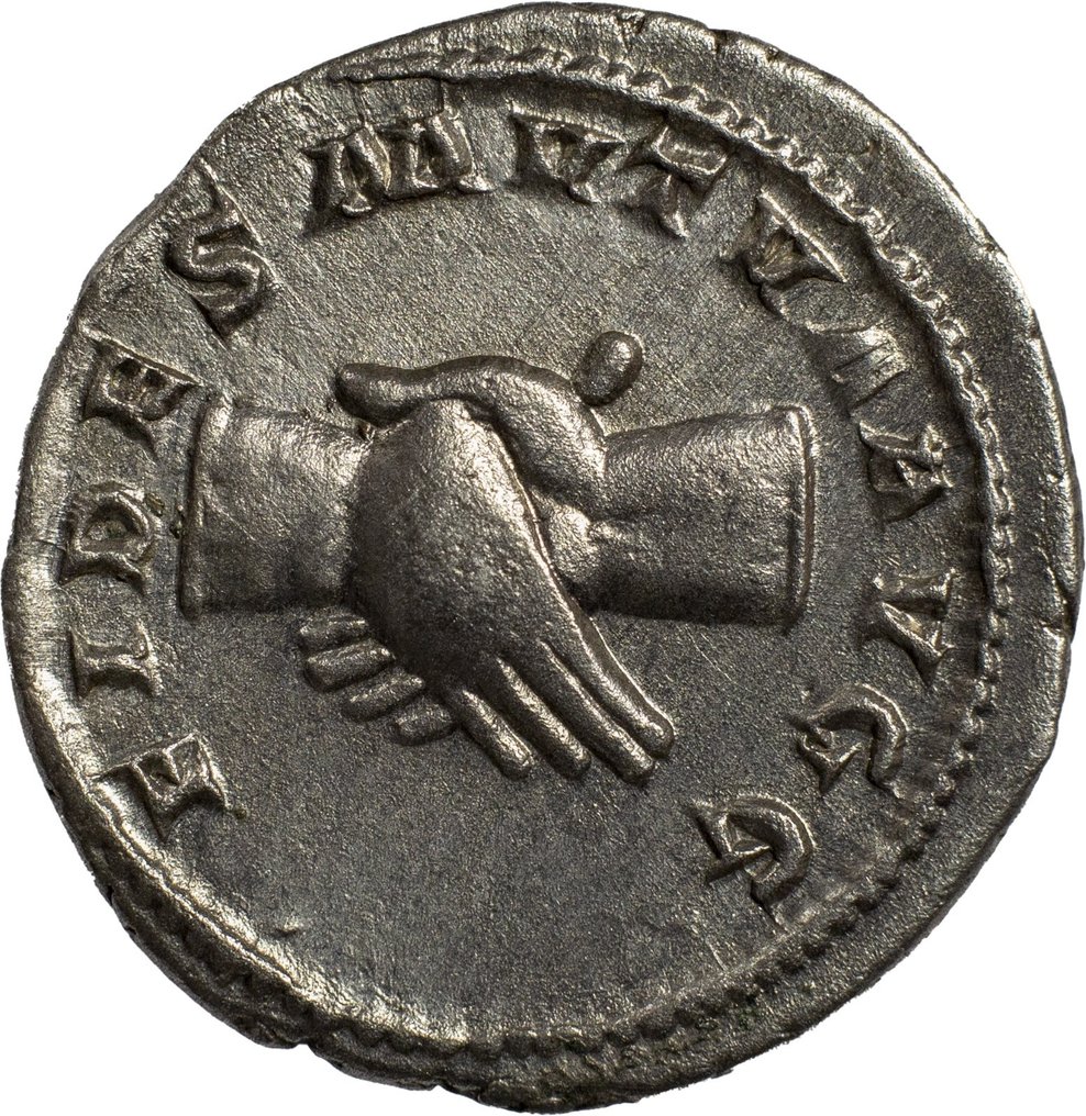 Roman Empire. Balbinus (AD 238). Antoninianus Rome - Clasped hands #1.0