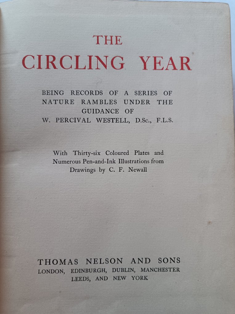 W. Percival Westell/C. F. Newall - The Circling Year - 1912 #2.1