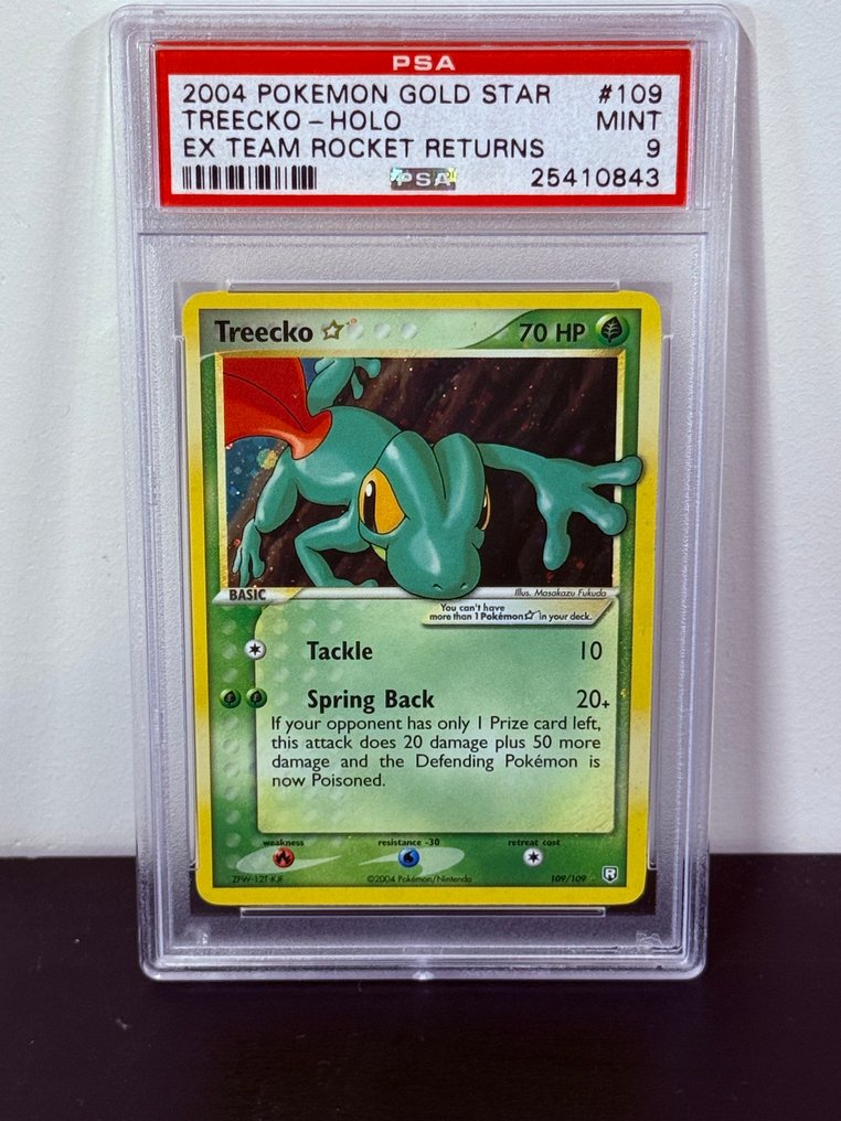 Pokémon - 1 Graded card - treecko - PSA 9 - Various sets #1.0