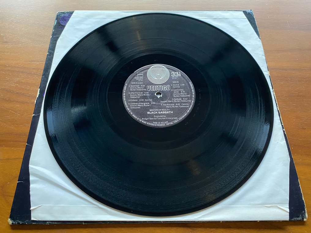 Black Sabbath - Master of Reality - LP Album (stand-alone item) - 1971 #4.3
