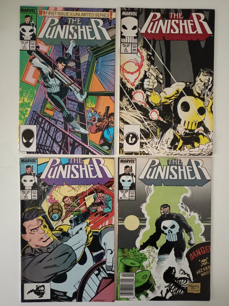 The Punisher Vari - The Punisher Key issue - 11 Comic - Pierwsze Wydanie - 1987/1995 #1.0