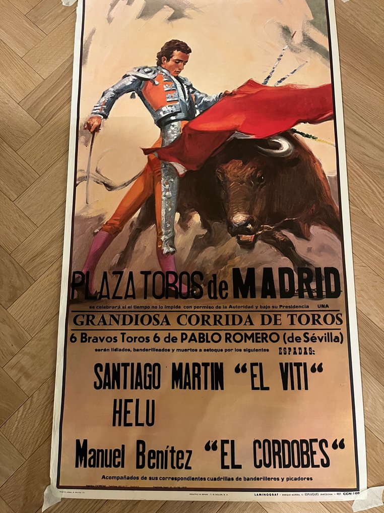 ballestar - Laminograf - Plaza Toros de Madrid - Década de 1960 #1.0
