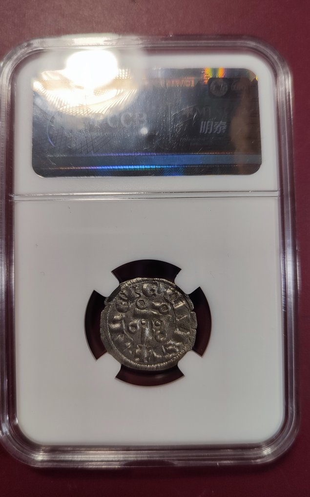 Crusader states, Duchy of Athens. William I de La Roche (1280-1287). Denier Tournois Crusaders (χωρίς τιμή ασφαλείας) #3.2