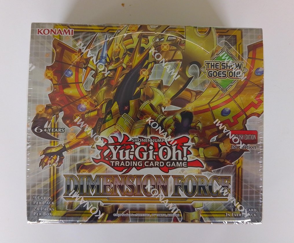 Konami - 2 Booster box - Yu-Gi-Oh! - Dimension force & Legendary duelists Synchro storm booster box #2.1