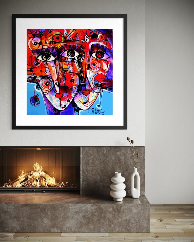 Simeon Gonzales - Juntos con Flores (NO RESERVE PRICE) #1.0