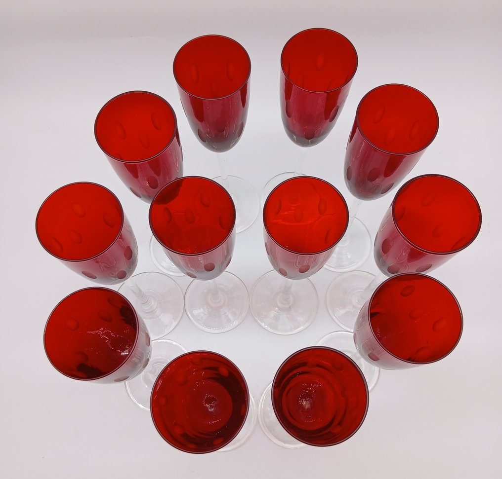 Vetrai Muranesi - Υπηρεσία ποτού (12) - Ποιοι - Γυαλί - Flutè σαμπάνια #3.2