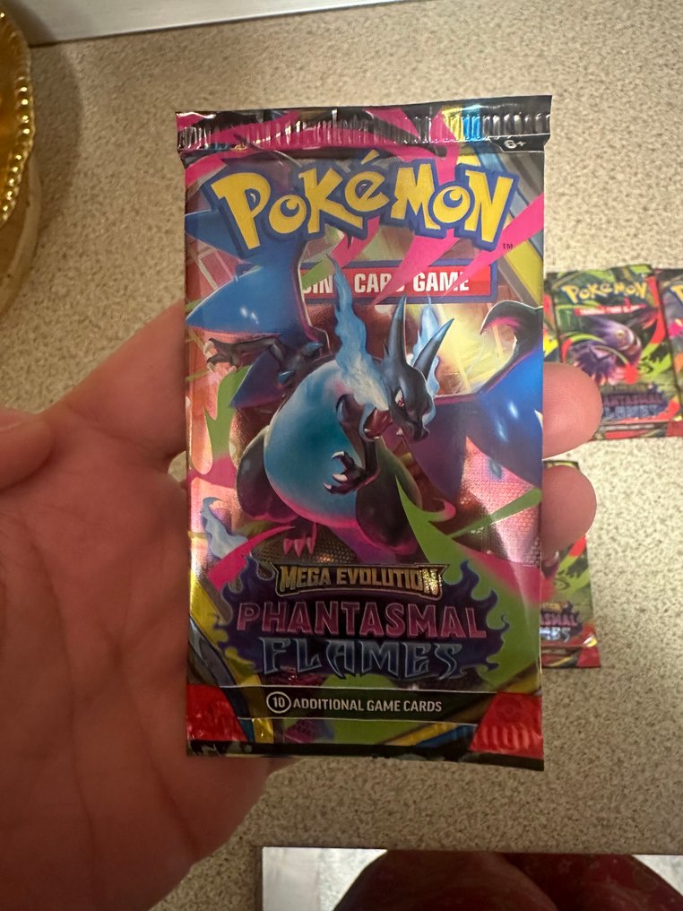 Pokémon - 10 Booster pack - Mega Evolution Phantasmal Flames #1.0