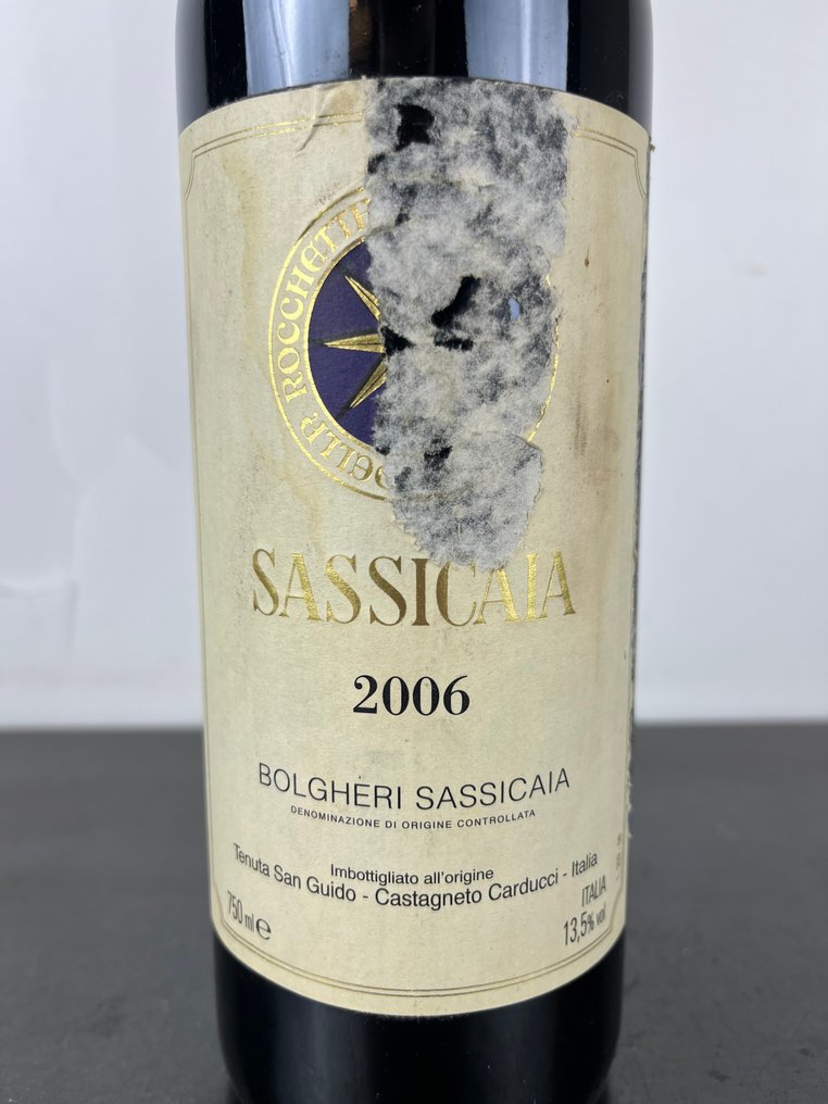 2006 Tenuta San Guido, Sassicaia - Super Tuscans - 1 Î¦Î¹Î¬Î»Î· (0,75L) #3.2