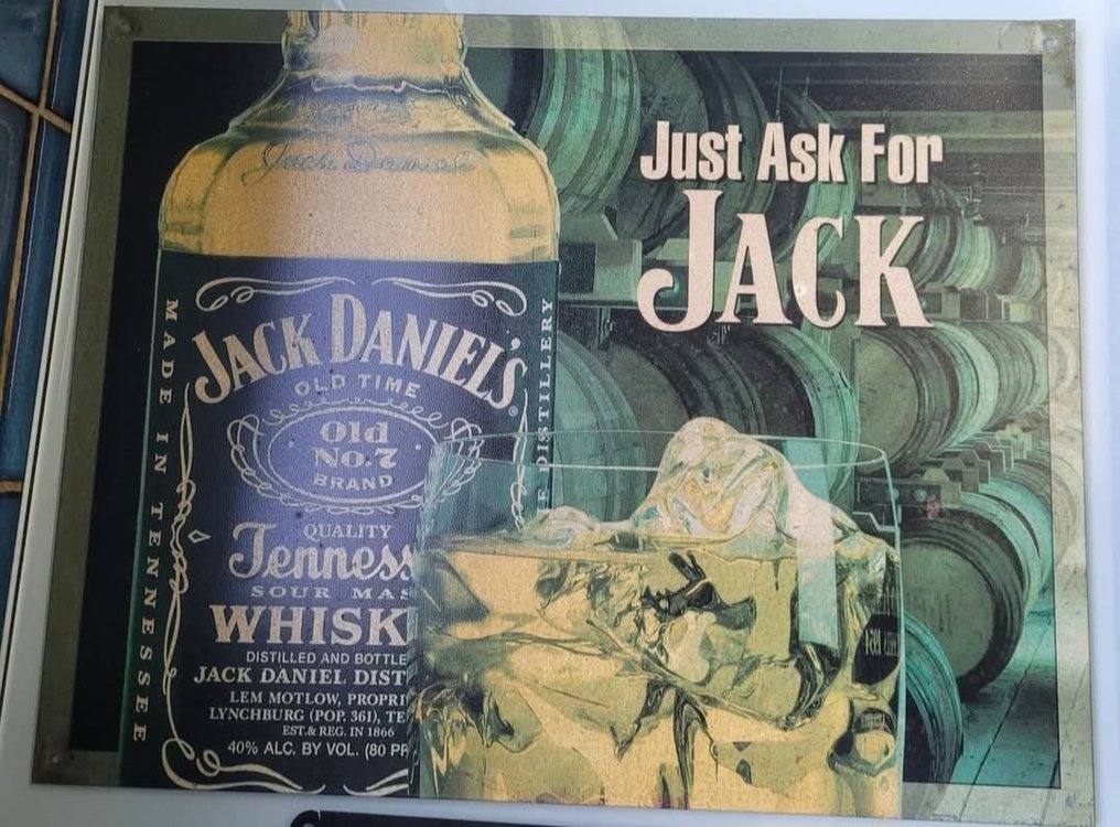 POS (reclameobject voor verkooppunt) (5) - Set van 5 staalplaten #1.0