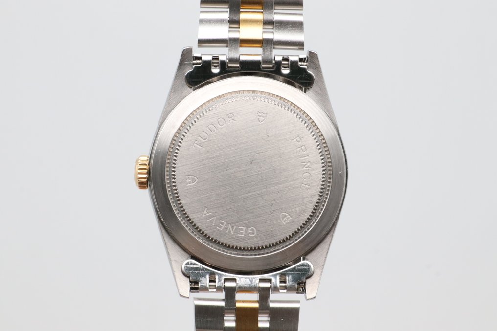 Tudor - Prince Date+Day - Zonder minimumprijs - 76213 | Gold Dial With Diamond Settings - Heren - 2000-2010  #4.3